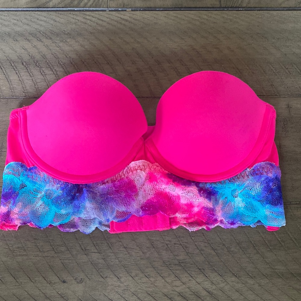 Women’s PINK Victoria’s Secret strapless bra 32B